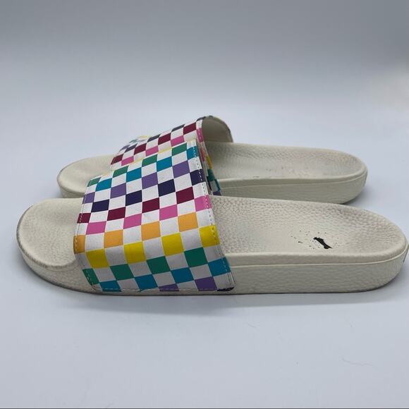 Vans, Slides sandals, Size Womens 11. In good used condition! - Picture 2 of 8